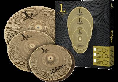 Zildjian LV348 > Pack cymbales Low Volume 13 14 18