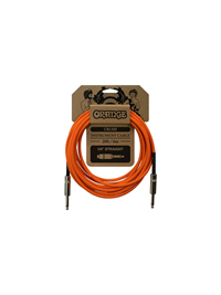 Câble instrument Orange 6 mètres droit/droit