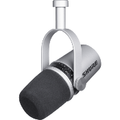 Shure MV7-S - Micro Dynamique de Podcast