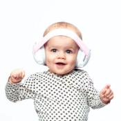 Casque anti-bruit Alpine Baby Muffy Rose