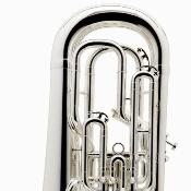Besson PRODIGE BE165 - Euphonium 4 pistons (3+1) argenté avec étui sac à dos rigide
