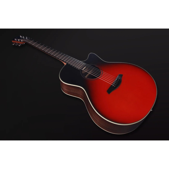 Guitare folk furch spectra plus orchestra cw em maranello red