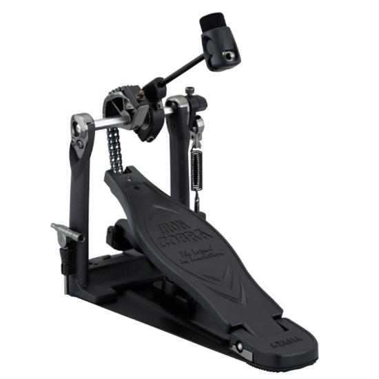 --- DISCONTINUE ---Tama HP900RNBK Pédale de grosse caisse IRON Cobra Rolling Glide Blackout