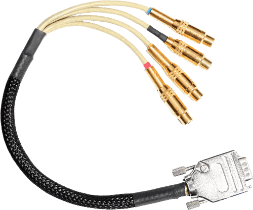 --- DISCONTINUE ---Focusrite SPDIF-CABLE - d-sub/4x rca femelles