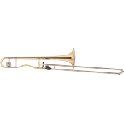 Jupiter JTB710RQ - Trombone ténor Sib ergonomique, pavillon cuivre rose