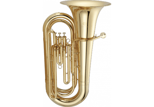 --- DISCONTINUE ---Jupiter JTU730 - Tuba Sib 3 pistons verni avec étui