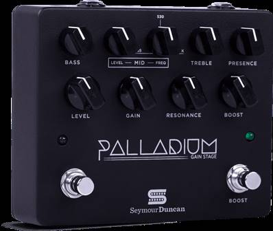 Seymour Duncan MSD-GS-B - pédale d'effets palladium gain stage noire