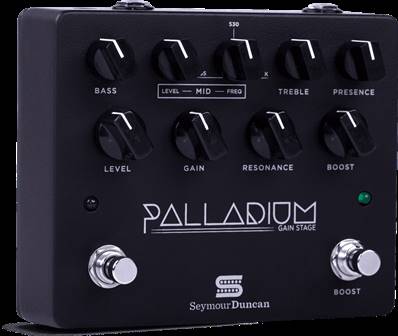 --- DISCONTINUE ---Seymour Duncan MSD-GS-B - pédale d'effets palladium gain stage noire