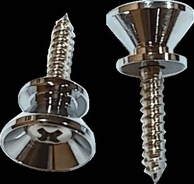 Yellow Parts EZ2397C - type strat par 2 avec vis chrome