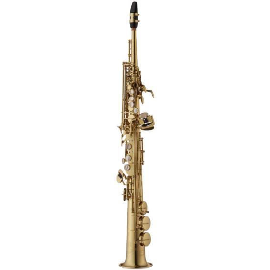 Yanagisawa S-WO1 PROFESSIONAL - saxophone soprano laiton verni or, avec étui et bec
