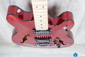 Squier Starcaster Affinity MN Candy Apple Red - Guitare Electrique