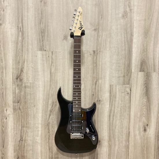 --- DISCONTINUE ---Vigier Excalibur Shawn Lane MASTER signature clear black - guitare électrique