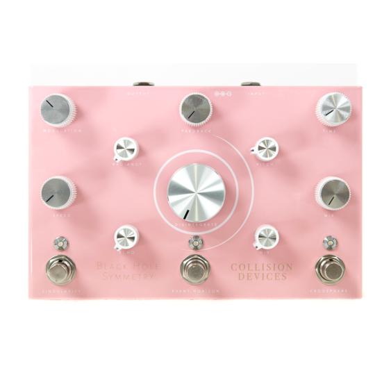 --- DISCONTINUE ---Pédale d'effet Collision devices Black Hole Symmetry Pink