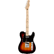 Affinity Series Telecaster, Maple Fingerboard, Black Pickguard, 3-Color Sunburst