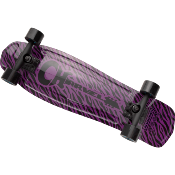 Skateboard Charvel purple bengal stripe