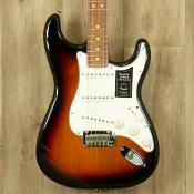 Fender Stratocaster Mexicaine Player 3 tons sunburst touche Pao Ferro