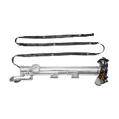 --- DISCONTINUE ---BG A30ABF- Ecouvillon pour flute basse en microfibre, mousse et soie