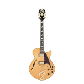 D'ANGELICO Deluxe SS Satin Honey